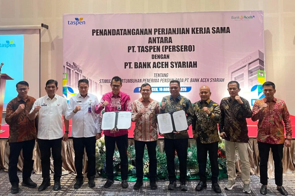 Bank Aceh dan TASPEN Perkuat Layanan Dana Pensiun bagi 45.688 Pensiunan di Aceh
